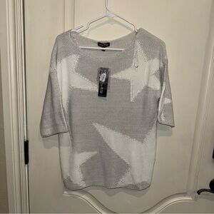 MARBLE Cream Knit Sweater